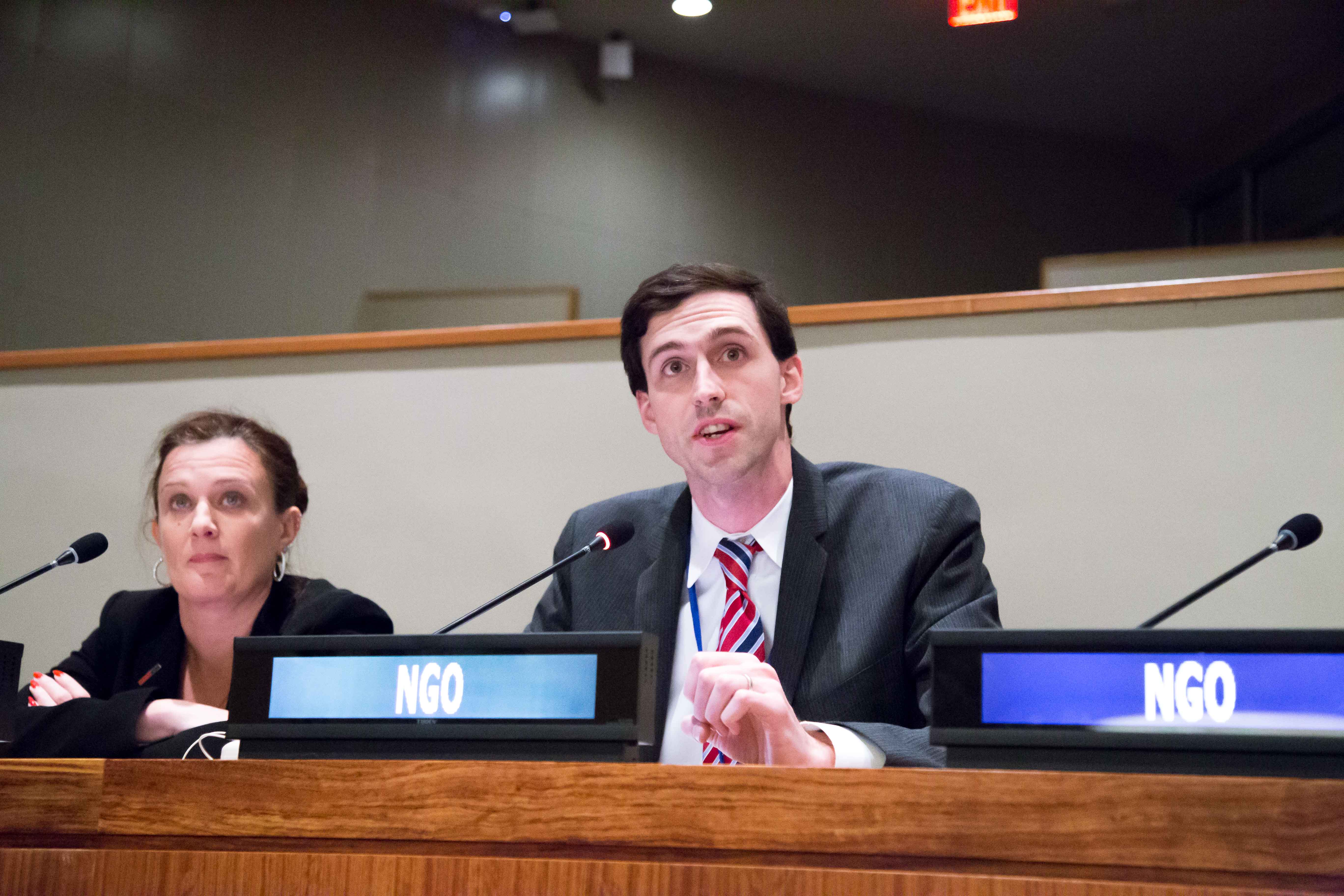 Dr. Matthew Bolton, Assistant Professor of Political Science and Model UN advisor at Pace University New York City, calls on the UN General Assembly First Committee to include greater civil society participation in disarmament processes.