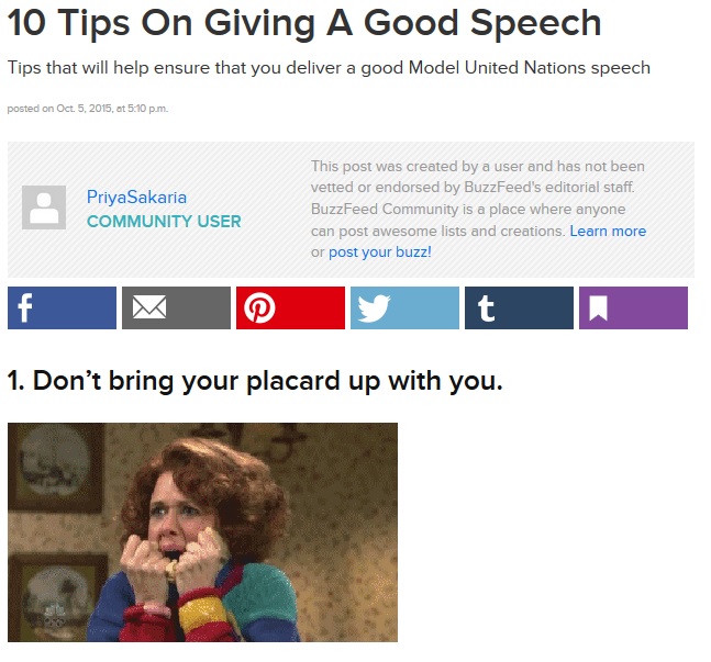 Speeches Buzzfeed